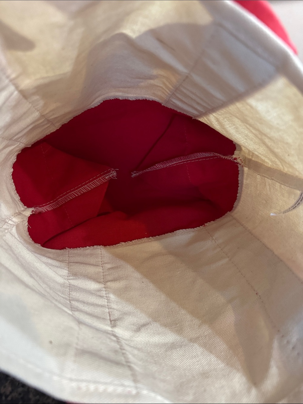 Trader Joe’s New NWT Canvas Micro Tote With Grocery Bag 2-in-1 - Picture 6 of 6